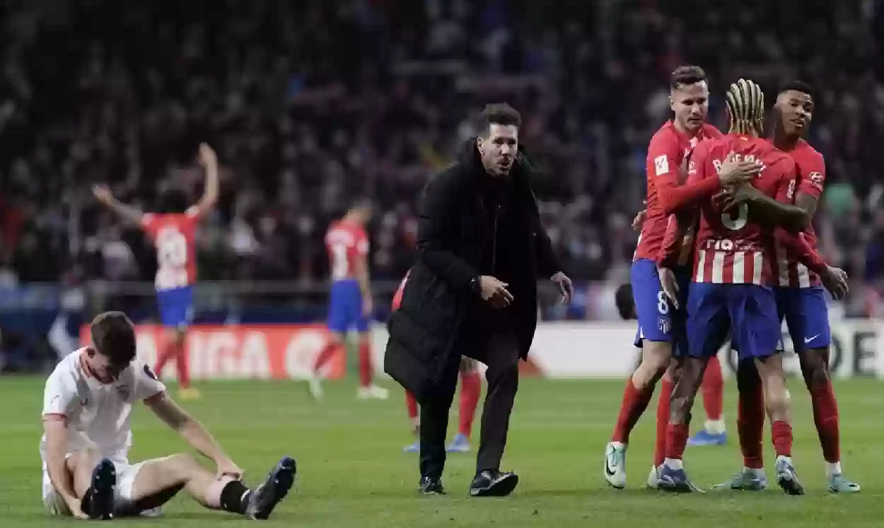 استهداف لاعب من أتلتيكو مدريد في عرض جديد