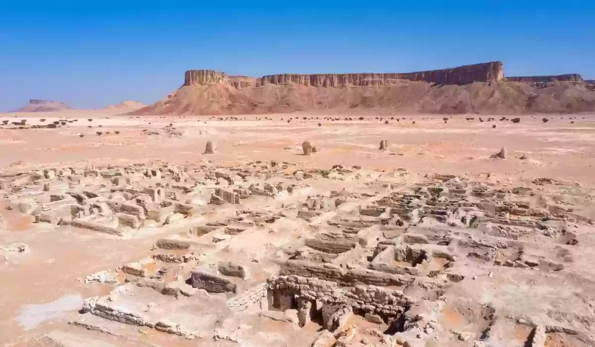 قائمة مواقع العصر الحجري في السعودية