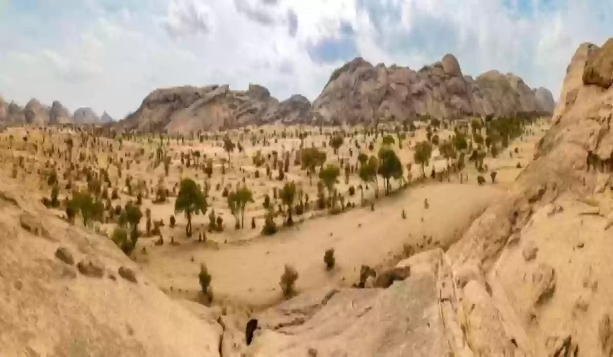 الطبيعة الجيولوجية لجبال قطن في السعودية 