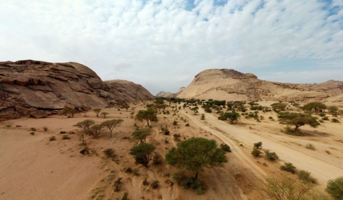 الطبيعة الجيولوجية لجبال قطن في السعودية